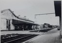 La gare d'Ans en 1966