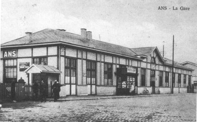 La gare d'Ans