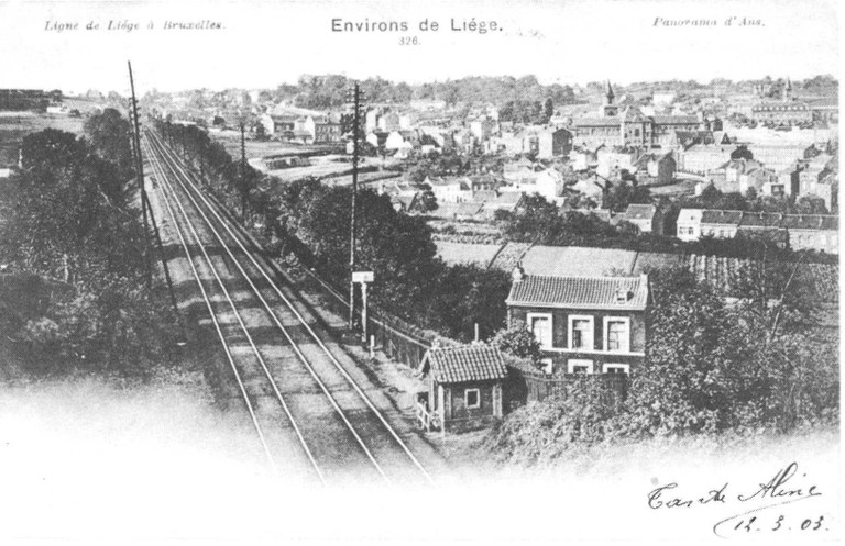 Ligne de Liège à Bruxelles