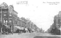 Terminus des trams - Rue de l'Yser