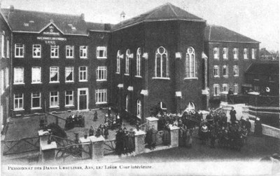 Pensionnat des Ursulines - Cour intérieur