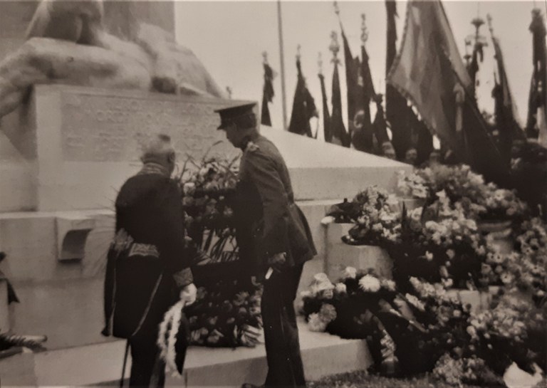 Inauguration du monument du fort de Loncin