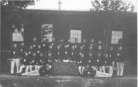 Le fort de Loncin - Les artilleurs en 1911