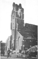 L'église Sainte-Marie - Destruction du clocher (3)