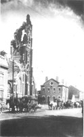 L'église Sainte-Marie - Destruction du clocher (2)
