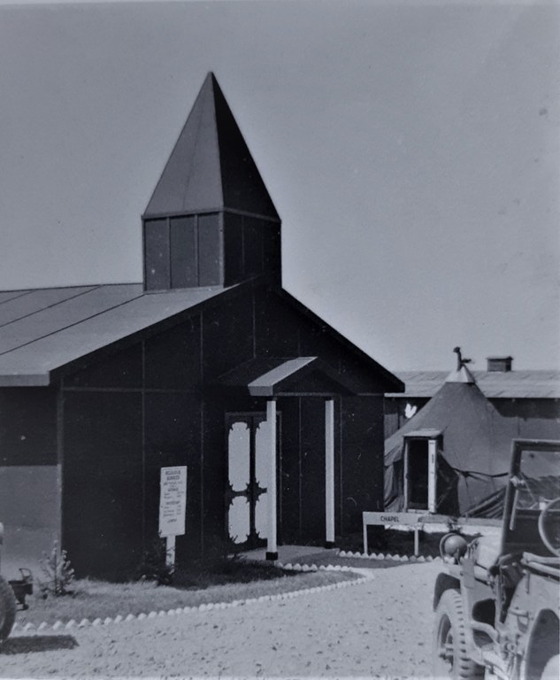 L'hôpital militaire américain d'Alleur : La chapelle