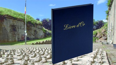 Le Livre d'or du fort de Loncin en 2016