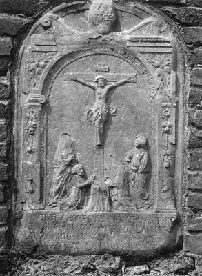La pierre tombale de Mathias de Loncin (Espace Michel Daerden)