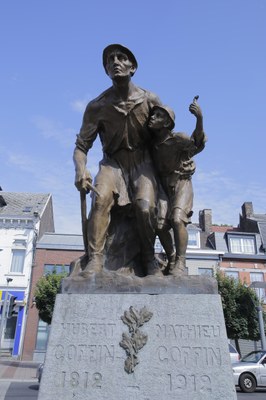 Statue d'Hubert Goffin - ANS