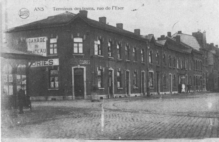 Terminus des trams - Rue de l'Yser