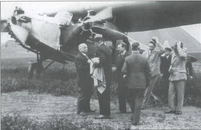 L'aérodrome - Accueil de personnalités