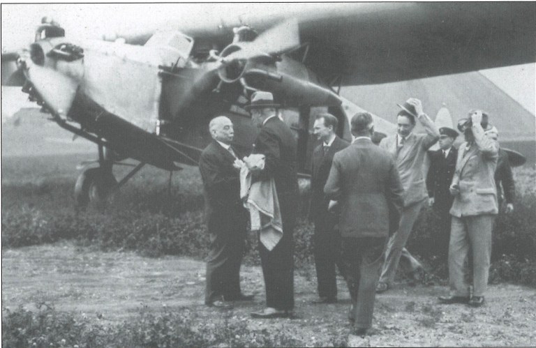 L'aérodrome - Accueil de personnalités